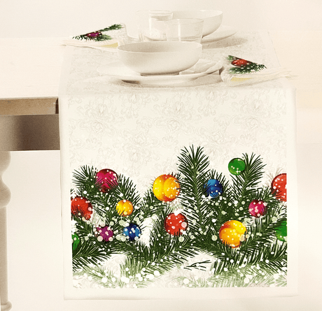 Caleffi Runner in Puro Cotone Stampa Digitale 50x150cm Balocchi D70 - Passarelli Biancheria