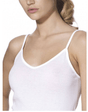 Ragno Top Spalla Stretta da Donna Cotone Ipoallergenico Natural 02819E S16 - Passarelli Biancheria