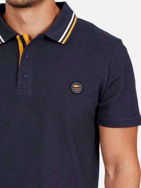 Admas Polo a maniche corte Fish Diver 19573 S22 - Passarelli Biancheria