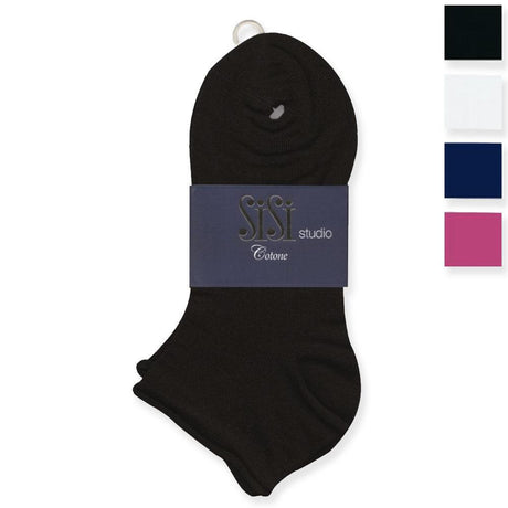 Sisi Calzino in Cotone da Donna Corto Fresh Cotton 1246 S27 - Passarelli Biancheria