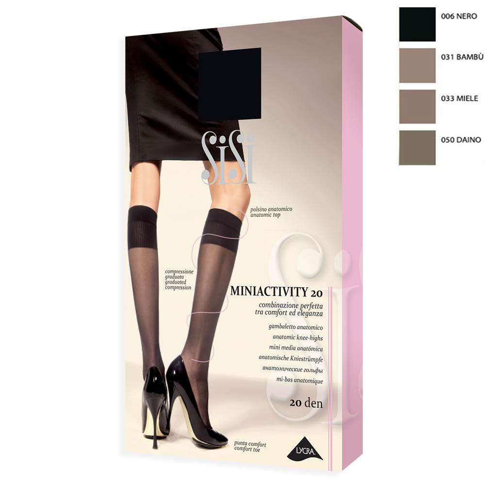 Sisi Gambaletto Donna Velato Opaco Miniactivity 20 199SI S24 - Passarelli Biancheria