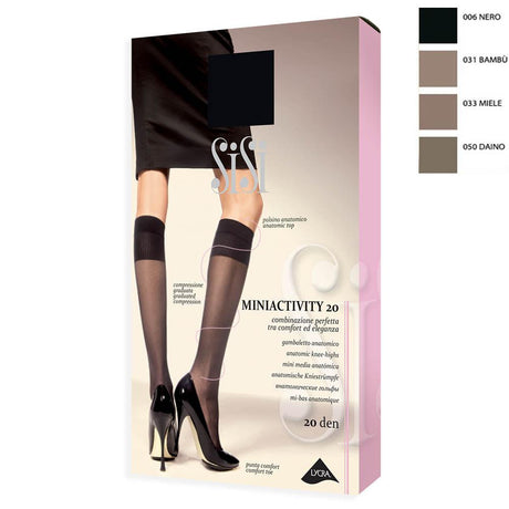 Sisi Gambaletto Donna Velato Opaco Miniactivity 20 199SI S24 - Passarelli Biancheria