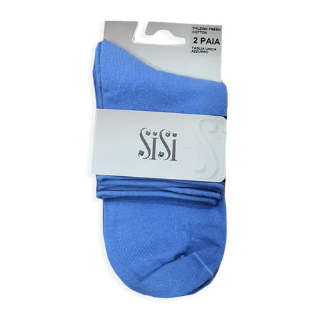 Sisi 2 Paia Calzino da Donna Fresh Cotton 1247SIBP S39 - Passarelli Biancheria