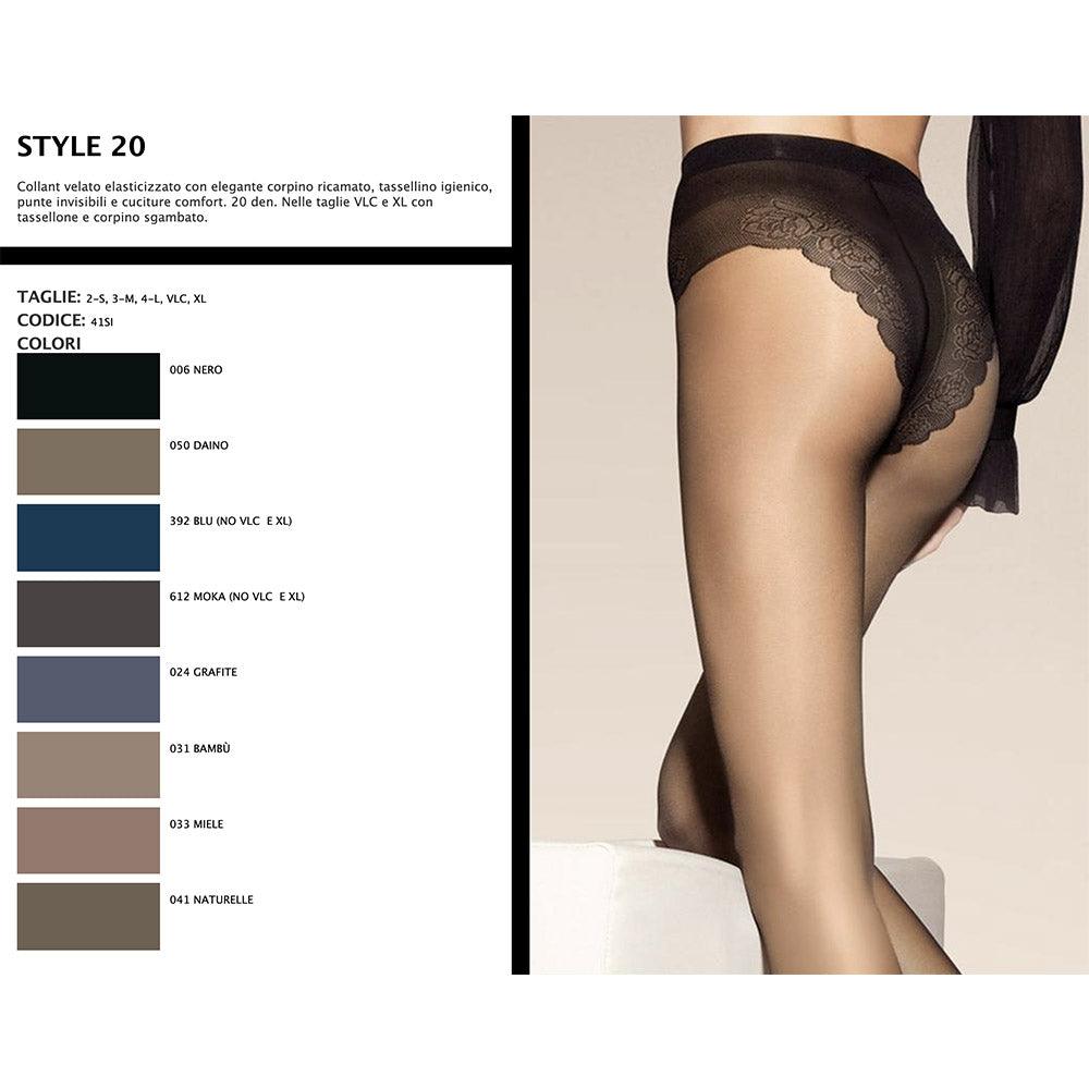 Sisi Collant Style 20 41SI S50 - Passarelli Biancheria