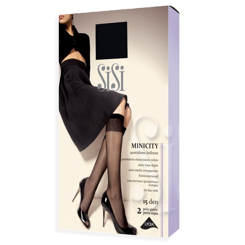 Sisi 2 Paia Gambaletto Velato SiSi Minicity 15 DEN - Passarelli Biancheria