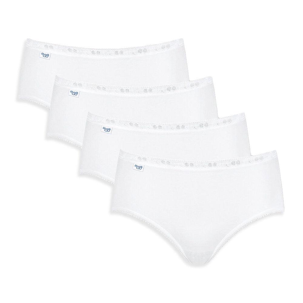 Sloggi Donna Basic Midi Confezione 4 Slip S25 - Passarelli Biancheria