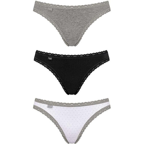 Sloggi Donna C3P Weekend Tanga M013 S100 - Passarelli Biancheria