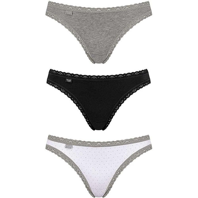 Sloggi Donna C3P Weekend Tanga M013 S100 - Passarelli Biancheria