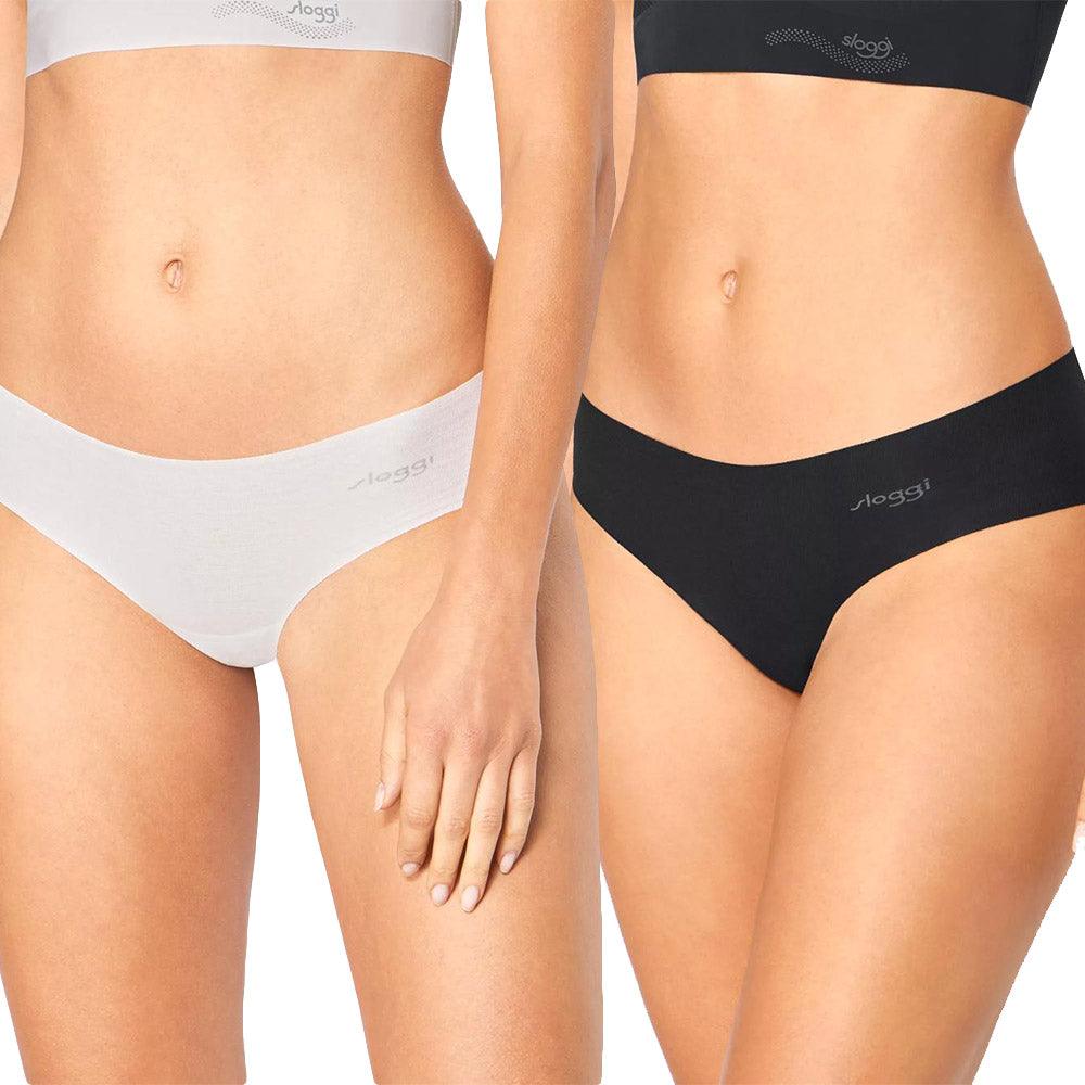 Sloggi Donna Confezione 2 Zero Cotton Hipster S14 - Passarelli Biancheria