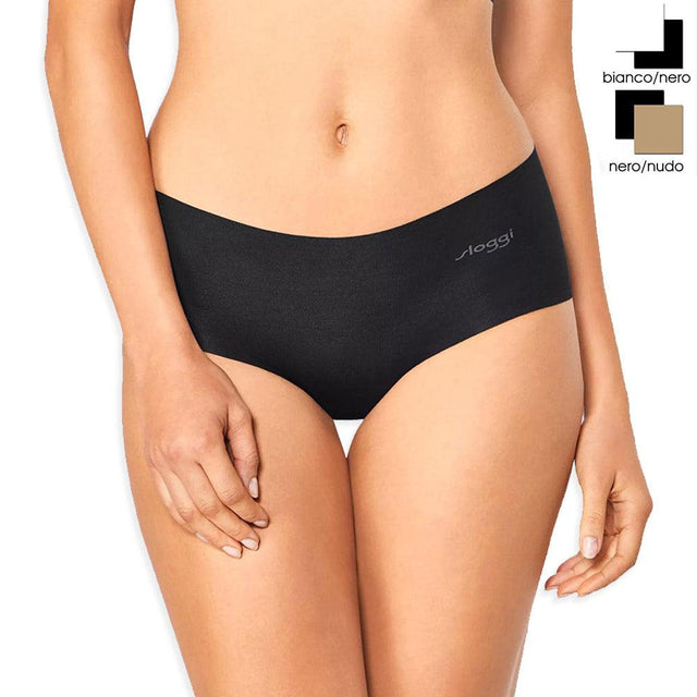 Sloggi Donna Confezione 2 Slip Zero Cotton Short S14 - Passarelli Biancheria