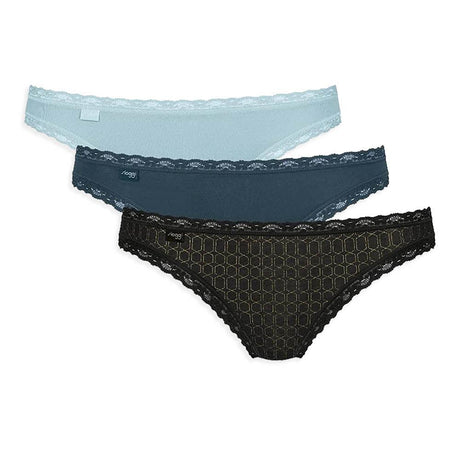 Sloggi Donna C3P Weekend Tanga V003 S100 - Passarelli Biancheria