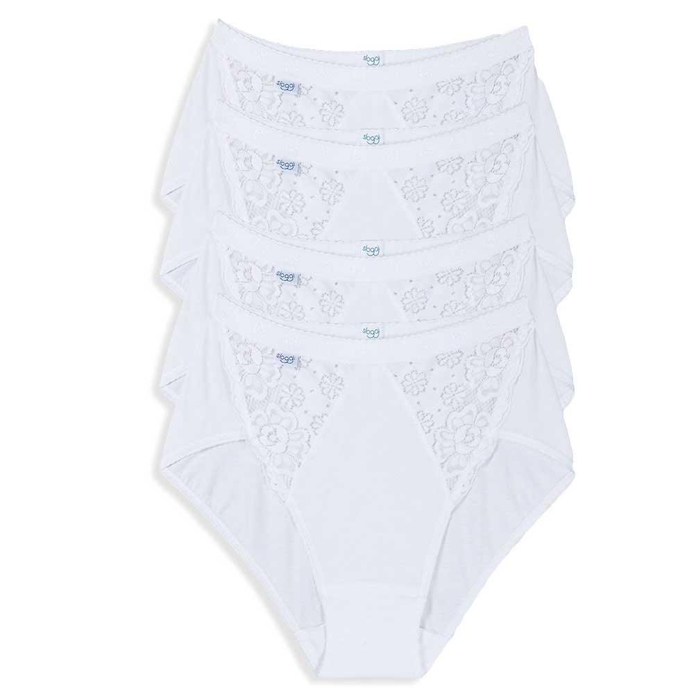 Sloggi Donna Confezione 4 Slip Chic Midi S32 - Passarelli Biancheria