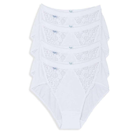 Sloggi Donna Confezione 4 Slip Chic Midi S32 - Passarelli Biancheria