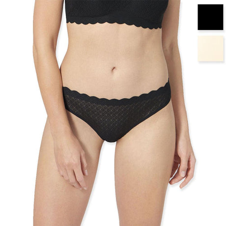 Sloggi Donna Slip Zero Feel Lace Hich Brazil Panty 10202034 S13 - Passarelli Biancheria