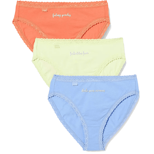 Sloggi Donna Weekend Tai C3P Confezione 3 Slip M018 S15 - Passarelli Biancheria