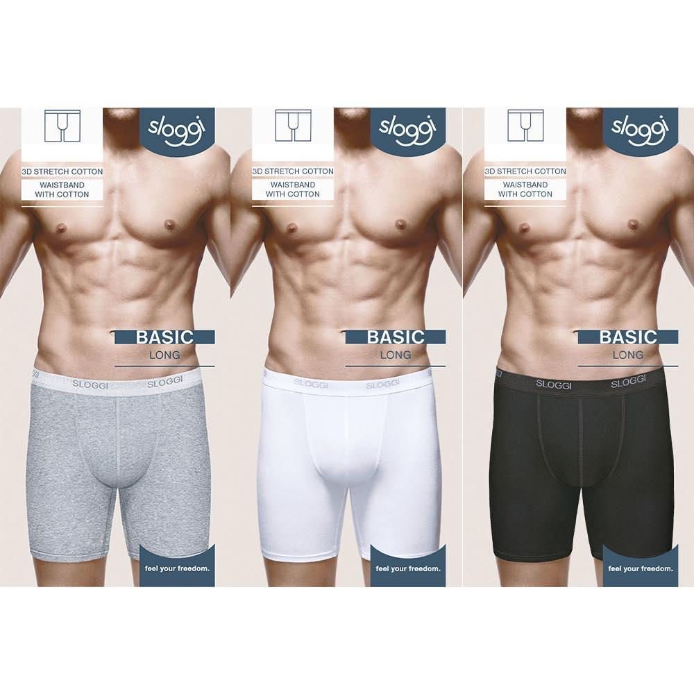 Slip Boxer Uomo Gambe Lunghe WJ, Traspiranti E Stretch, Taglia L, Confezione Singola, Nuovi Con Etichette - Foto 2