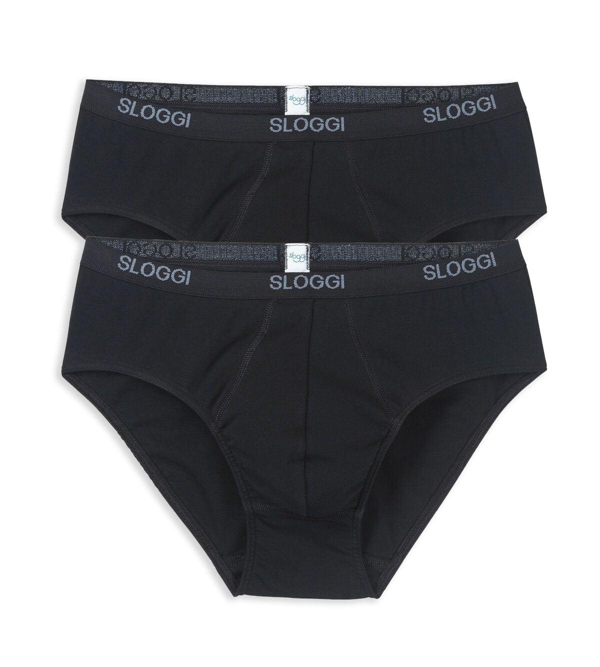 Sloggi Uomo Basic Midi Confezione da 2 Slip S16 - Passarelli Biancheria