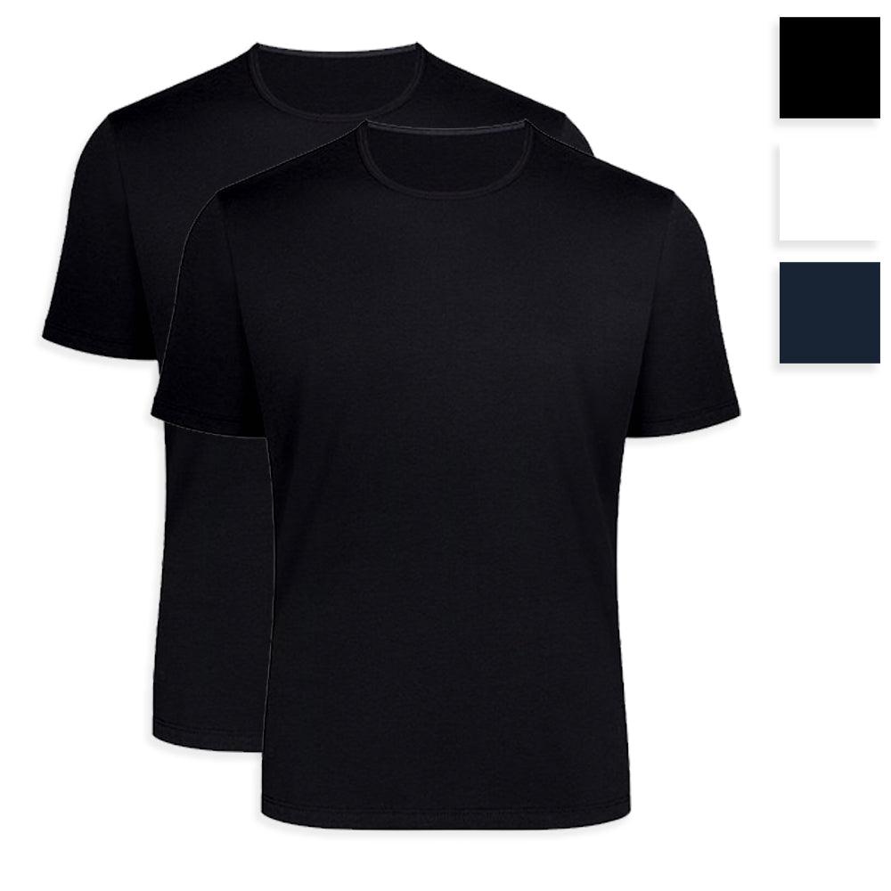 Sloggi Uomo Confezione 2 Maglie Maniche Corte 24/7 O-Neck S27 - Passarelli Biancheria