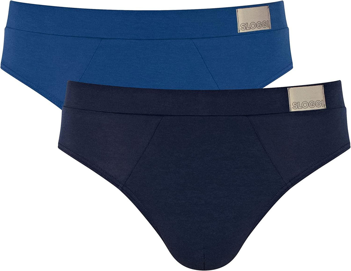 Sloggi Uomo Confezione da 2 Slip Go Natural Brief S20 - Passarelli Biancheria