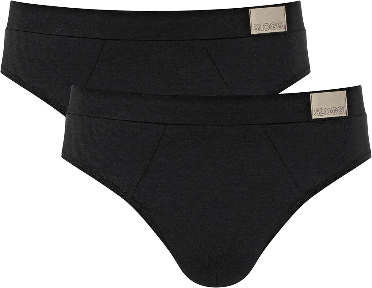 Sloggi Uomo Confezione da 2 Slip Go Natural Brief S20 - Passarelli Biancheria