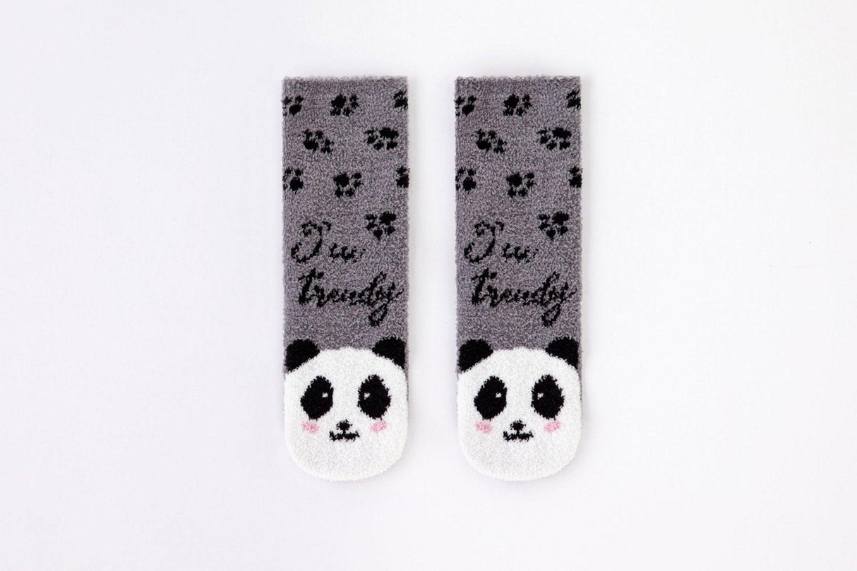 Noidinotte Calzino Anti Scivolo in Pile TR662 Panda S60 - Passarelli Biancheria