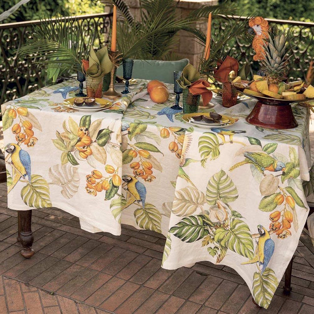 Tessitura Toscana Telerie Tovaglia da Tavola in 100% Canapa Ara - Passarelli Biancheria