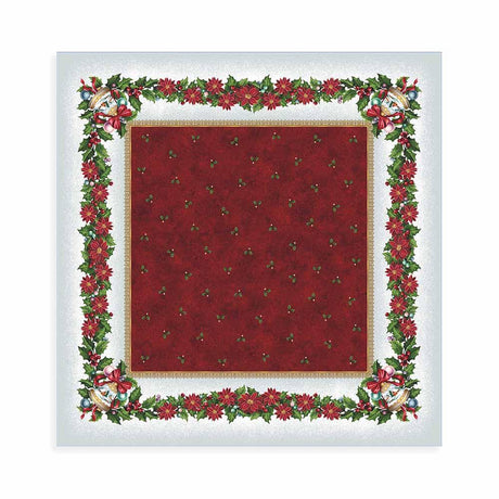 Tessitura di Arconate Copri Tavola in Gobelin 140x240 Bells S37 - Passarelli Biancheria