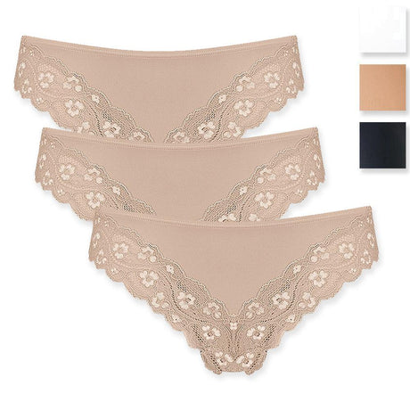 Triumph Confezione 3 Slip Lovely Micro Tai 10202008 S24 - Passarelli Biancheria