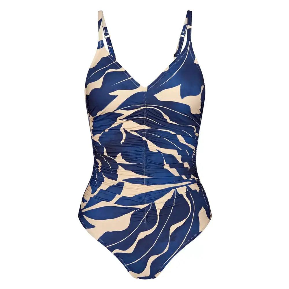 Triumph Costume Intero Summer Allure OP 10214733 Blu S70 - Passarelli Biancheria