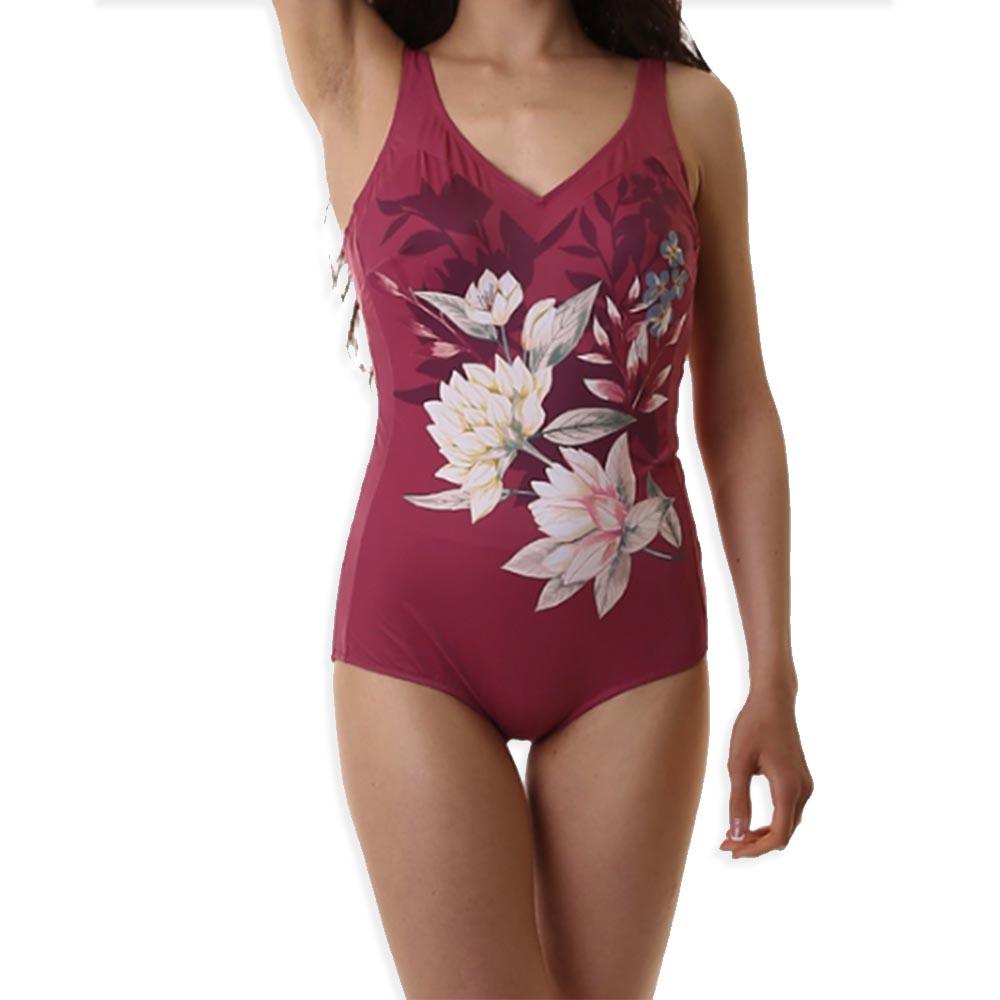 Triumph Costume Intero da Donna Botanical Leaf OP 02 22 10207932 S82 - Passarelli Biancheria