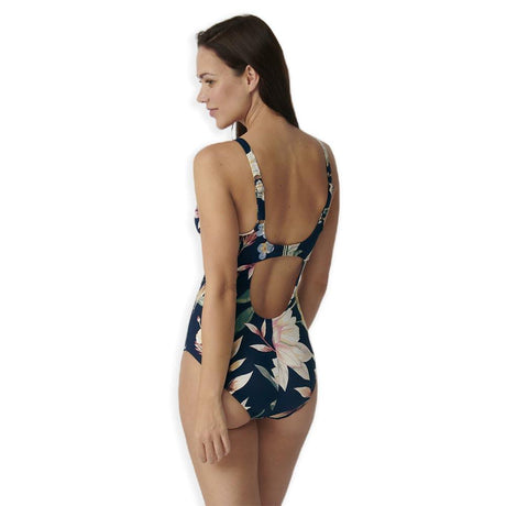 Triumph Costume Intero da Donna Botanical Leaf OW 02 10207928 S80 - Passarelli Biancheria