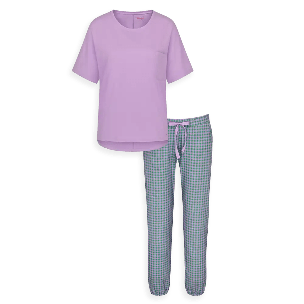 Triumph Pigiama Estivo da Donna Mix e Match 10214847+10215196 Lilla S54 - Passarelli Biancheria