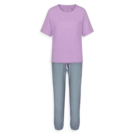 Triumph Pigiama Estivo da Donna Mix e Match 10214847+10215196 Lilla S54 - Passarelli Biancheria