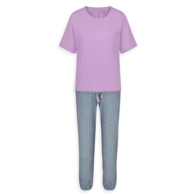 Triumph Pigiama Estivo da Donna Mix e Match 10214847+10215196 Lilla S54 - Passarelli Biancheria