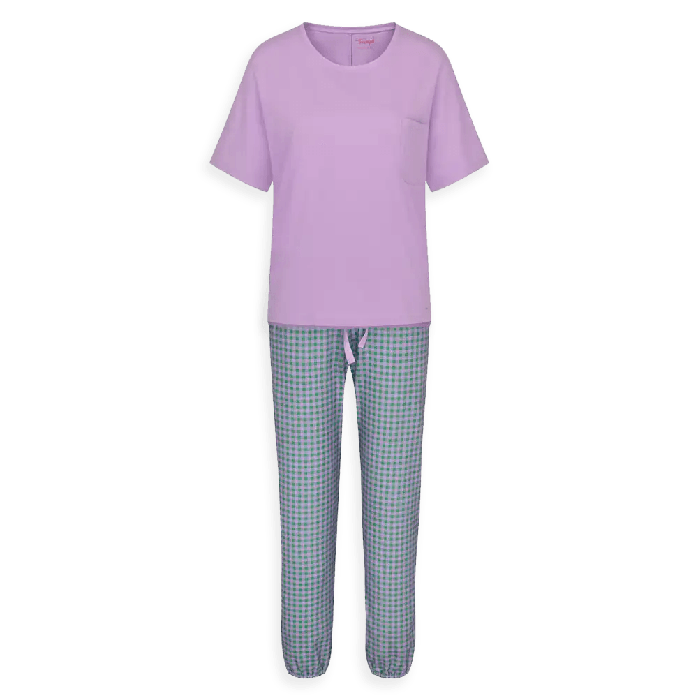 Triumph Pigiama Estivo da Donna Mix e Match 10214847+10215196 Lilla S54 - Passarelli Biancheria