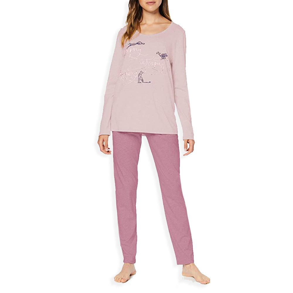 Triumph Pigiama da Donna Cotone Maniche Lunghe Sets 10198926 S27 - Passarelli Biancheria