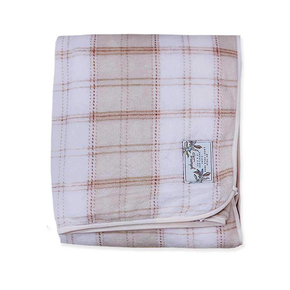 Triumph Accessories Plaid in Pile Blanket 10190981 S24 - Passarelli Biancheria