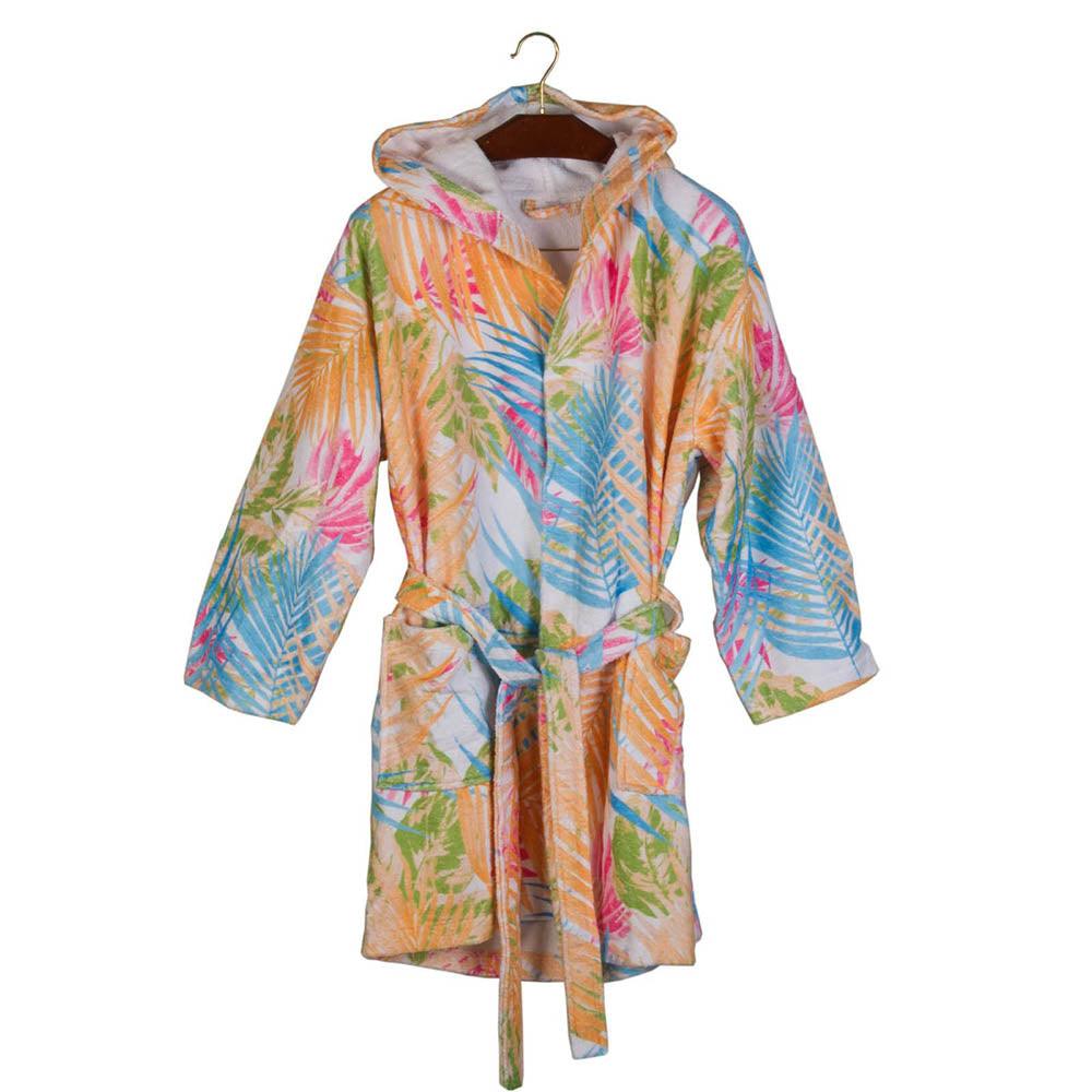 Carrara Accappatoio da Donna con Cappuccio Menorca S66 - Passarelli Biancheria