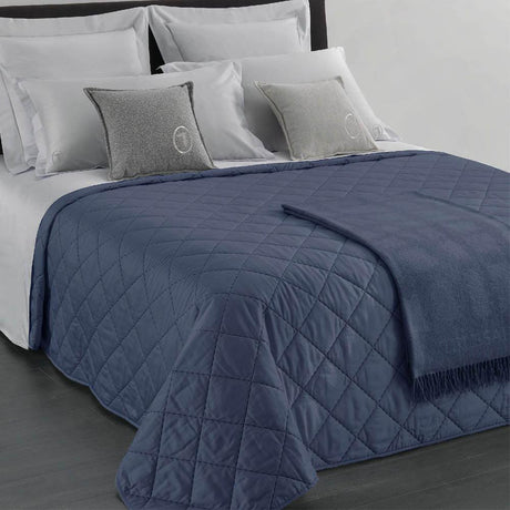 Trussardi Home Copriletto Trapuntato Quilt Matrimoniale Seam Line S300 - Passarelli Biancheria