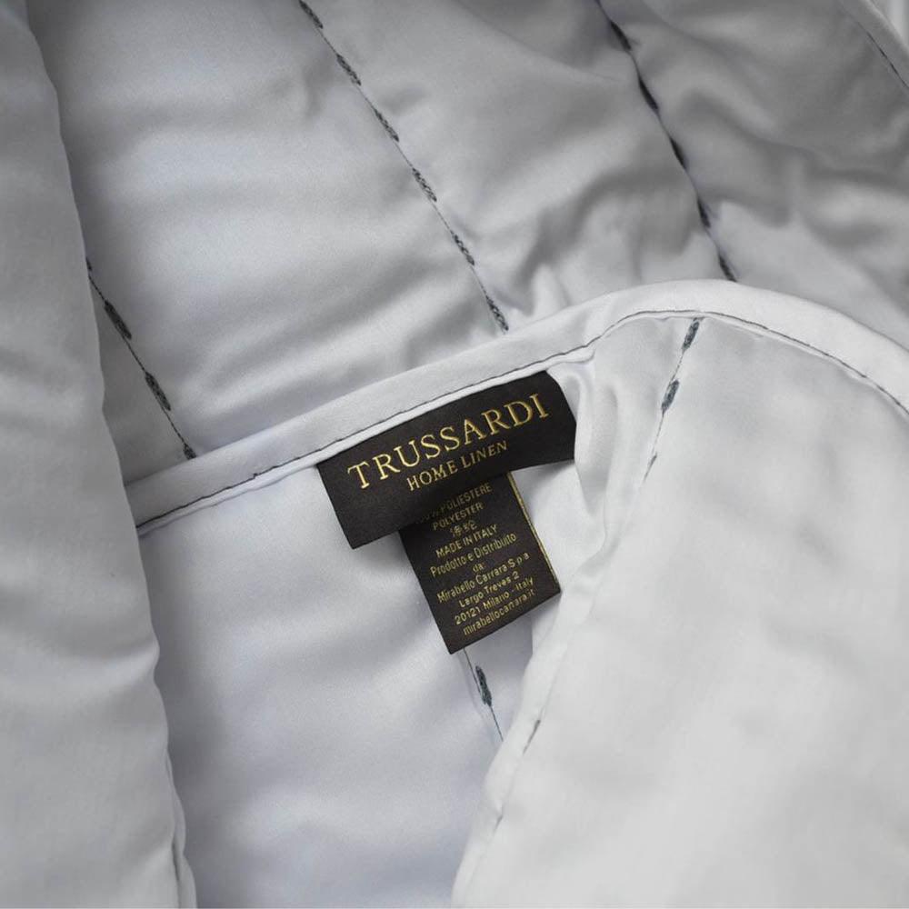 Trussardi Home Copriletto Trapuntato Quilt Matrimoniale Seam Line S300 - Passarelli Biancheria