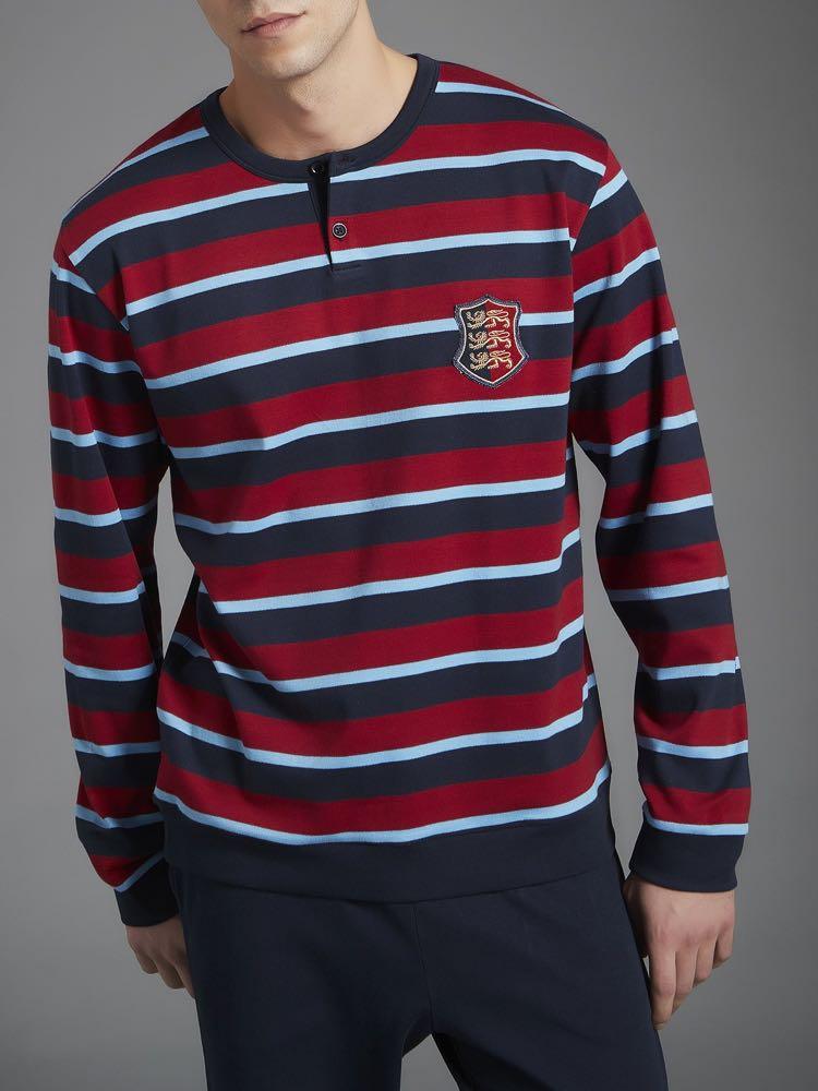 Ragno Pigiama da Uomo in Caldo Cotone U353N1 S28 - Passarelli Biancheria