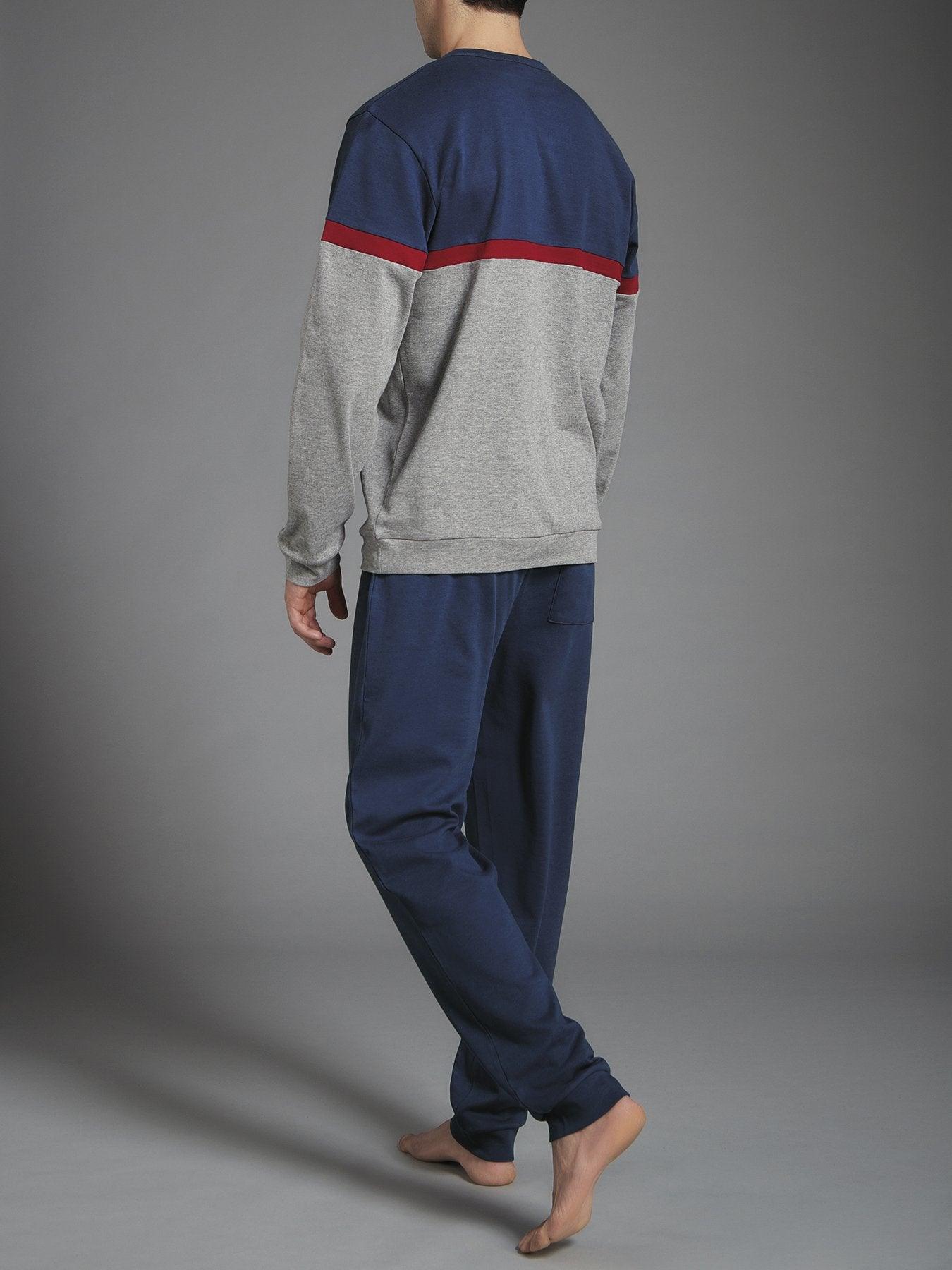 Ragno Pigiama da Uomo in Caldo Cotone U356N1 S28 - Passarelli Biancheria