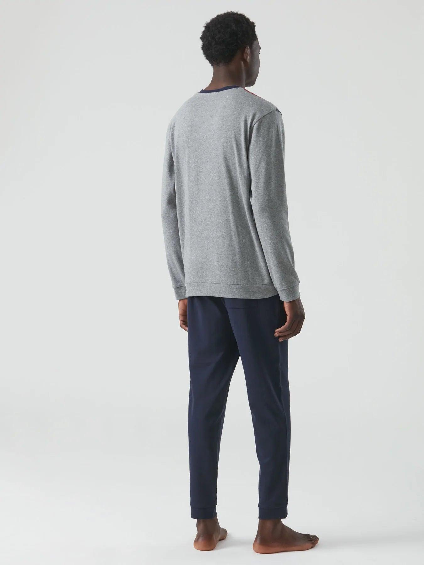 Ragno Pigiama da Uomo in Caldo Cotone U532N2 S29 - Passarelli Biancheria