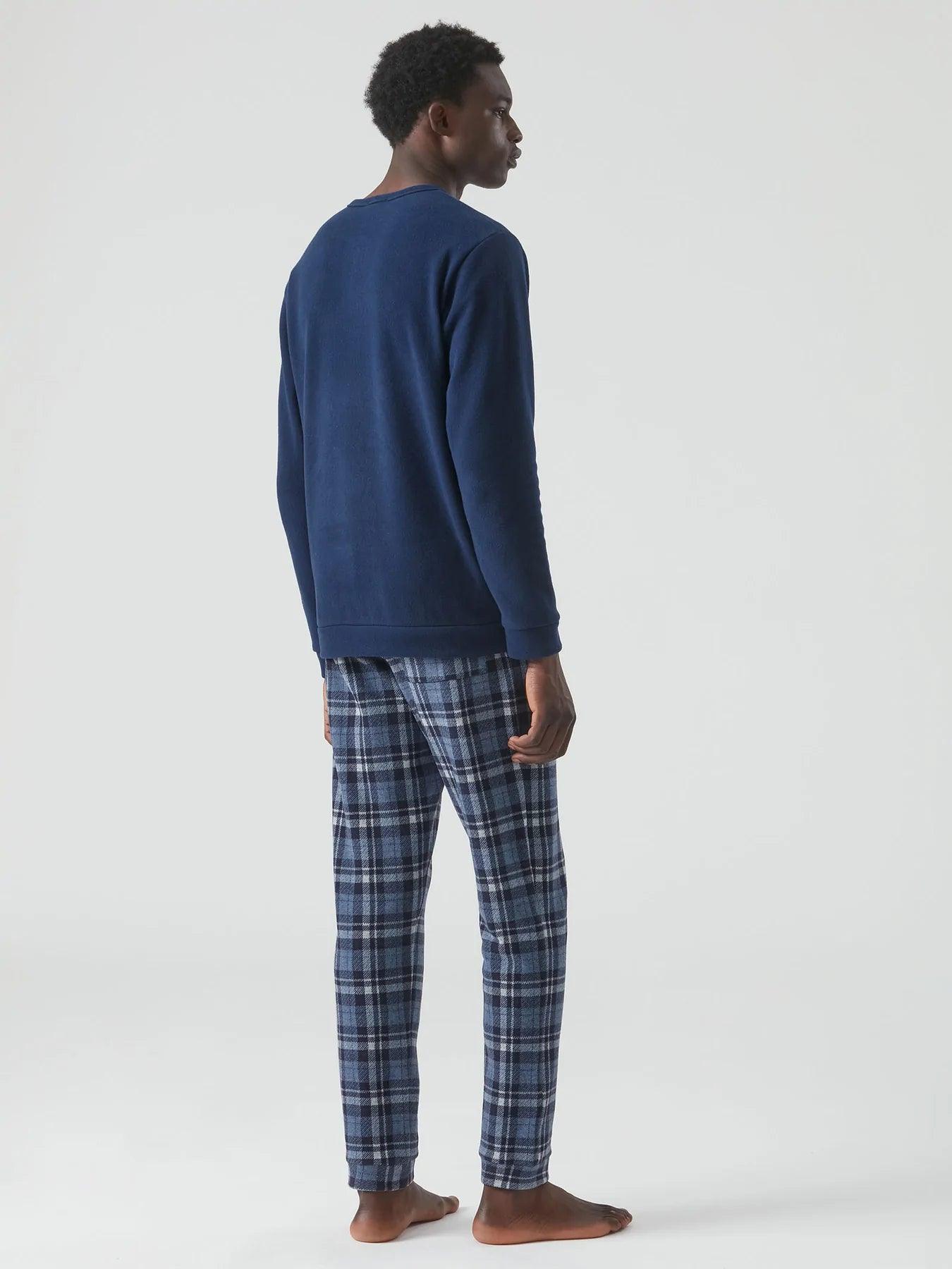 Ragno Pigiama Uomo Invernale Punto Milano U613N1 S38 - Passarelli Biancheria