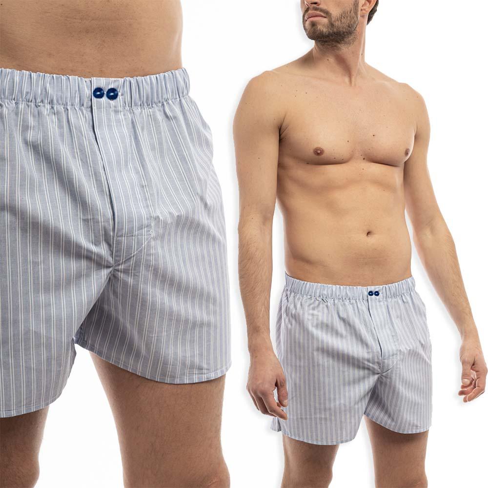 Vela Boxer da Uomo in Tessuto Cotone Tela Firenze S80 - Passarelli Biancheria