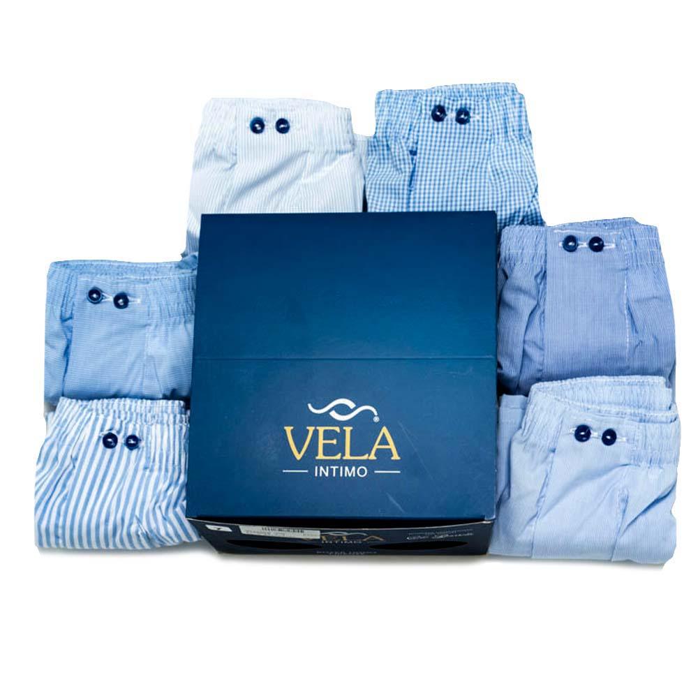 Vela Boxer da Uomo in Tessuto Cotone Tela Firenze S80 - Passarelli Biancheria