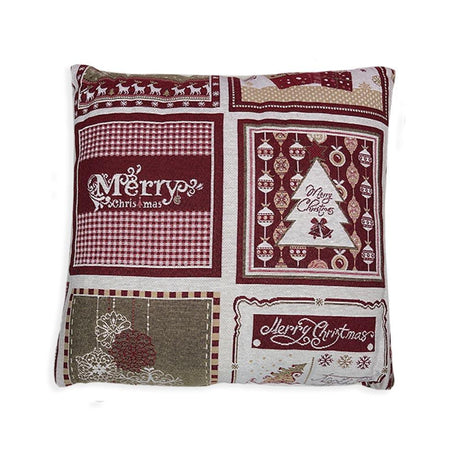 Via Roma 60 Cuscino Arredo Gobelin Natale Hiver S24 - Passarelli Biancheria