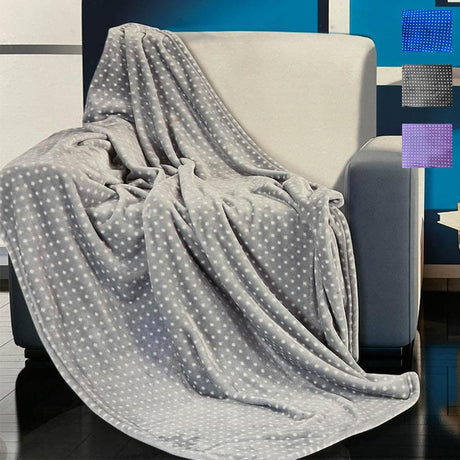 Via Roma 60 Plaid Pile effetto Ciniglia 130x160 Kitty S25 - Passarelli Biancheria