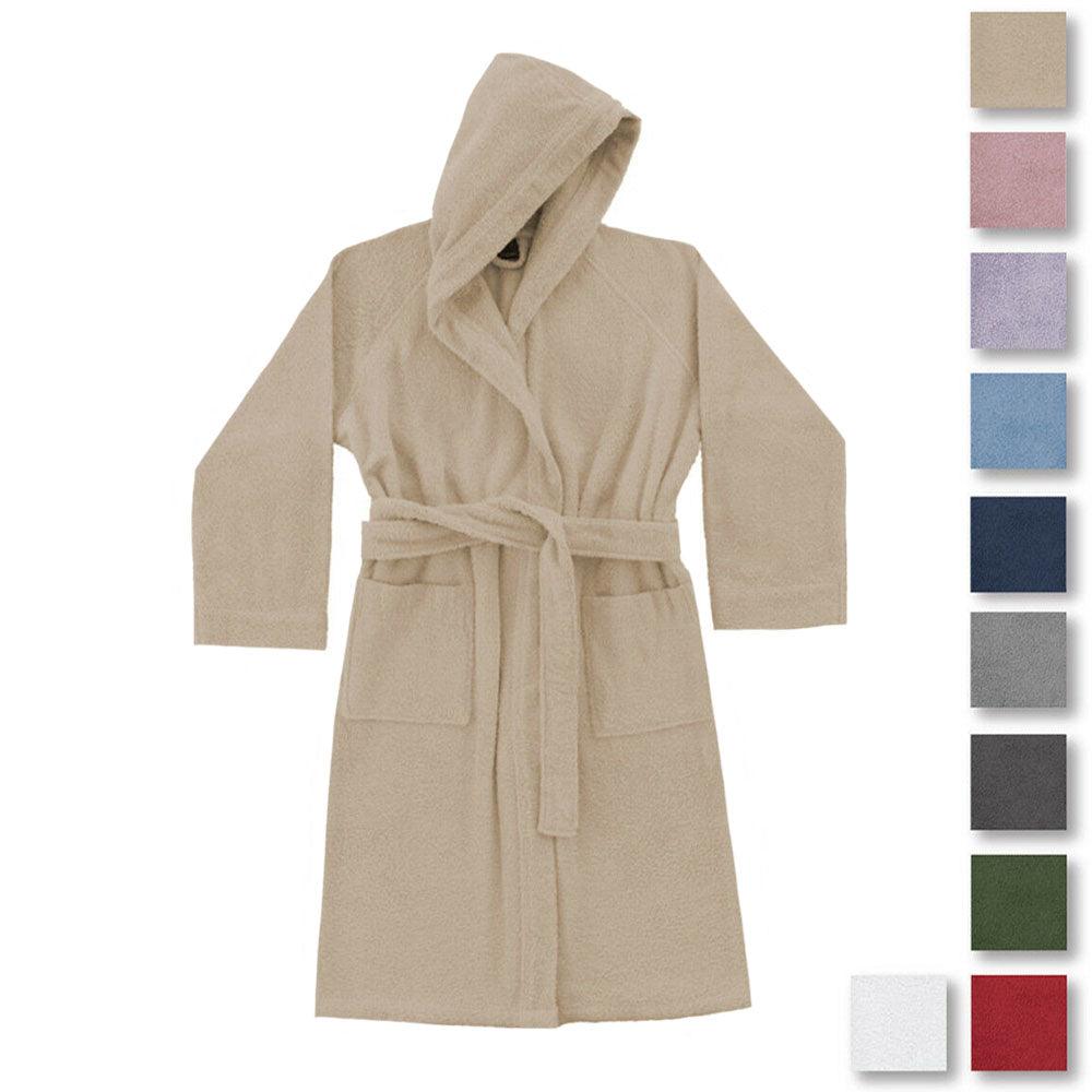 Zucchi Accappatoio Spugna 400 gr Solotuo con Cappuccio D56 - Passarelli Biancheria