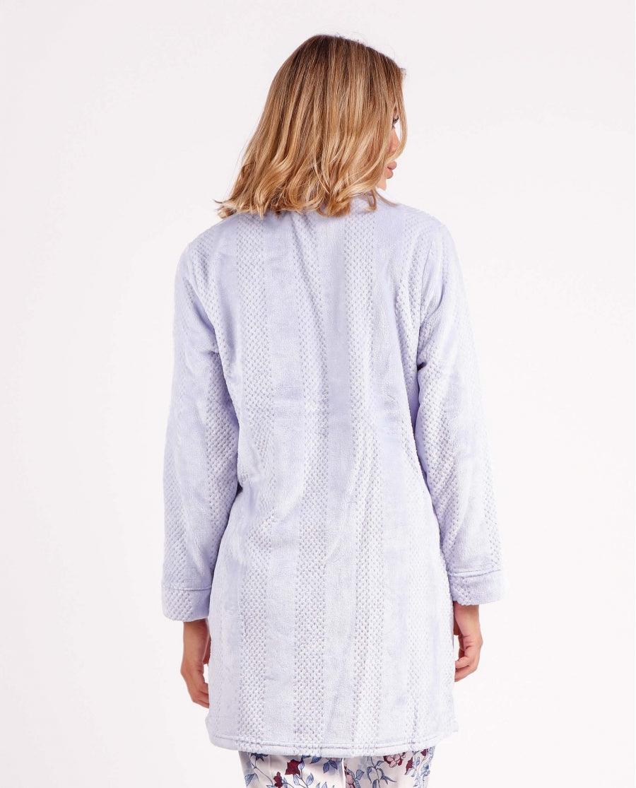 Admas Vestaglia Invernale da Donna in Pile Abbottonata 57414 S25 - Passarelli Biancheria